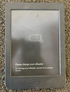 Kobo Nia 6" eReader, Wi-Fi, 8GB, Black, Touchscreen