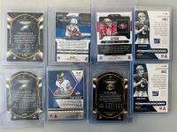 NFL Rookie & Patch Card Lot - 2020 Panini Select, Prizm, Obsidian - Serial #, RC, Relics, Akers Swift, Sammy Watkins, Tyler Lockett and More Stars - 6