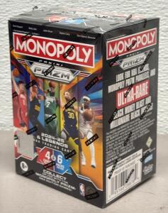 BOOSTER BOX - 2024-25 Monopoly Panini Prizm NBA Basketball Cards, 4 Packs