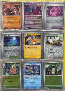 Huge Binder Of 160+ Pok&eacute;mon Cards W/ Tons Of Holos And Rares