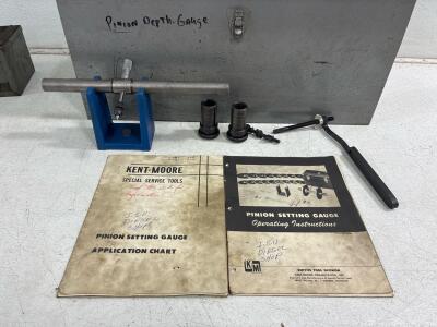 Kent-Moore pinion depth gauge