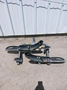 Saris Superclamp EX 2-Bike Hitch Mount Platform Rack, 60lb Capacity, Fits 1.25"/2" Receivers