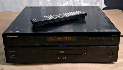(1) Pioneer BDP-09FD Elite Blu-Ray Player W/ Remote & AC Cord