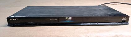 (1) Sony WiFi Blu-Ray / DVD Player, W/ AC Cord, W/O Remote