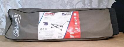 (1) Coleman Airbed Cot, W/ Storage Bag & Pump, Twin