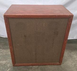 (1) 23"x21"x12.5" Vintage JBL C34 Harkness Speaker Cabinet