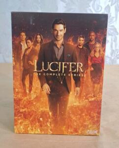 (1) Lucifer: The Complete Series DVD Box Set.