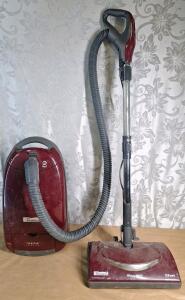 (1) Kenmore Progressive 360 True HEPA 116 Canister Vacuum W/ Hose W/ Power Mate Whisper Belt Attachment