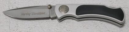 Harley-Davidson HD-17 Folding Pocket Knife, 440 Stainless Steel Blade, 1999 Edition