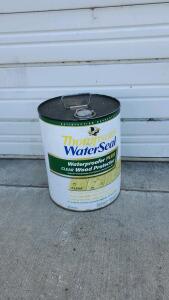 Thompson's WaterSeal Waterproofer PLUS Clear Wood Protector, 5 Gallons, Oil-Based