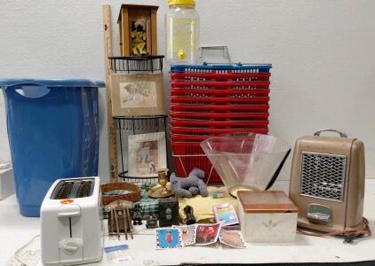 Vintage Arvin Electric Space Heater, Toaster and More