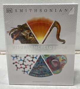 Smithsonian Visual Encyclopedia Collection Box Set, 6 Hardcover Books, DK, English, ISBN 9780744059717 - Sealed