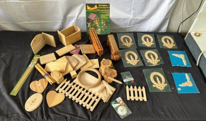 Wooden Art Supplies