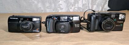 (3) Vintage 35mm Cameras
