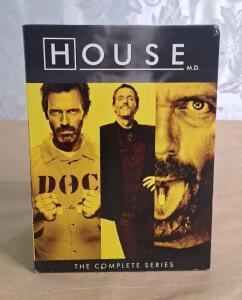 (1) House: The Complete Series DVD Box Set.