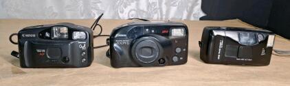 (3) Vintage 35mm Cameras