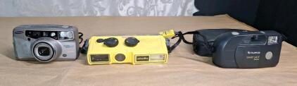 (3) Vintage 35mm Cameras