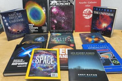 Astronomy & Universe Reference Book Lot - 13 Illustrated Atlases & Guides