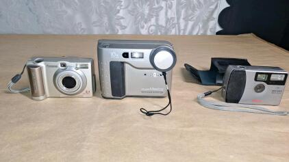 (3) Vintage Digital Cameras