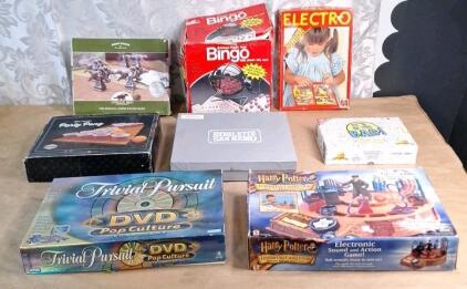Lot Of (8) Assorted Vintage Board Games
