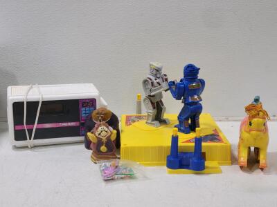 Assorted Toys including: EazyBake Oven, Robot Wrestling, & More!