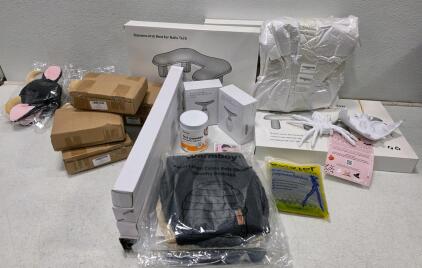 Bulk Lot Beauty Nail Tech Arm Rest, Beanies, Compression Pantyhose, Novelty Accessories And More