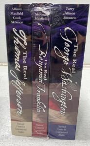 The American Classic Series Boxed Set: Biographies of Washington, Jefferson, and Franklin- Sealed