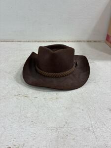 Australian leather Hat