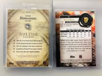 Riley Adams Gold Refractor RC /50, Randy Arozarena Rookie Ticket Autos, Livan Hernandez Five Star, Willie Mays Gold Label, And More - 6