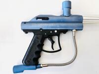 Lot of Paintball Guns: Spyder EM1, VL Prodigy E-Grip, PMI Piranha, VL Triton II, Multiple Barrels - 3