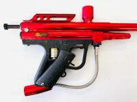 Lot of Paintball Guns: Spyder EM1, VL Prodigy E-Grip, PMI Piranha, VL Triton II, Multiple Barrels - 5