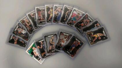 2023-24 Panini Prizm NBA Rookie Card Lot, Base RCs + 2020-21 Donruss Payton Pritchard
