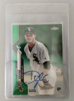 2020 Topps Chrome Dylan Cease Green Refractor Autograph Rookie Card #RA-DCE /99