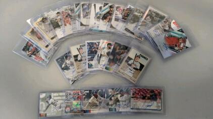 2020 Topps Chrome, Panini, Fire, Bowman - 29 Autographed Rookie RC Baseball Cards - Arozarena, Jimenez and more