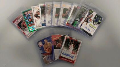 Autographed NBA Cards, Panini, Court Kings, Hoops, #/49, Rookies, Patch, Whitehead And More