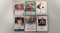 Autographed NBA Cards, Panini, Court Kings, Hoops, #/49, Rookies, Patch, Whitehead And More - 2