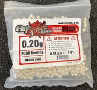 Airsoft & Steel BB Ammunition Lot - Copperhead 6000 .177 Cal, Airsoft 6mm 5000ct/2000ct Mixed Weights - 5