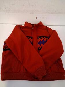 Pendleton High Grade Western Wear Wool Jacket XL Red Southwestern Pattern