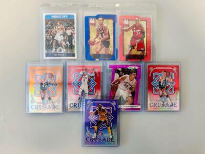 Panini Basketball Cards - Wilt Chamberlain /49, Jerry West /47, Dirk Nowitzki /299, Ray Allen /34, Crusade & Prizm Parallels