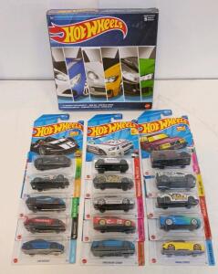 Hot Wheels European Theme 6-Car Set &ndash; 1:64 Scale Die-Cast Models & 15 Various Individual Model Hot Wheels Cars