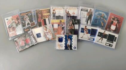 Panini NBA Jersey Relic Cards&mdash;Klay Thompson, Butler, Anthony, Limited #/25 #/199 Insert RC, And More