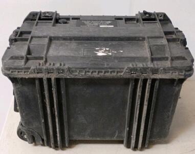 Pelican 0450 Mobile Tool Chest, Wheeled Hard Case, 8 Drawers, Black, Heavy Duty Rugged Case