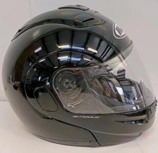 HJC SY-MAX III Modular Helmet, Gloss Black, Size Not Specified, Includes Helmet Bag