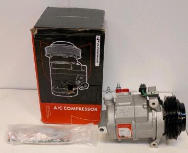 A-Premium A/C Compressor ACC29131DY-C1, 12V, 6-Groove Pulley, PAG46 Oil, R134a Refrigerant