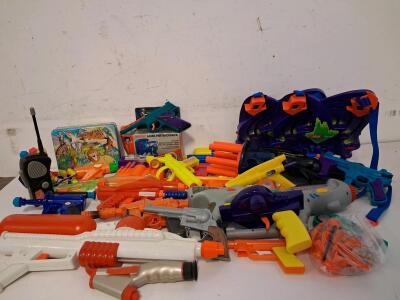 Toy Guns &ndash; Nerf Rototrack, Robo Blaster, Laser Challenge, Suction Dart & Water Guns