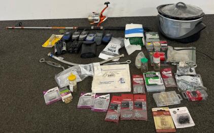 Motorola Talkabout T5000 Two-Way Radios, Fishing Pole, Tools & More