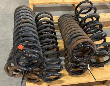 Jeep Wrangler JK OEM Coil Springs (2007&ndash;2018), Set Of 8, Front And Rear