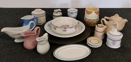 Vintage Restaurant China &ndash; B. Fraunfelter, Mayer Marion, Hall, Sterling, Bowls, Plates, Creamers And More