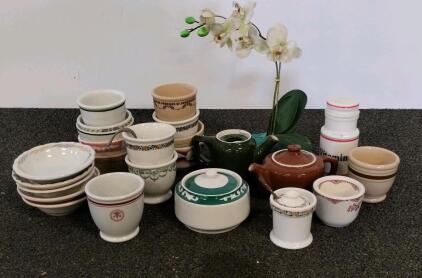 Vintage China &mdash;Shenango, Syracuse, Wallace, Hotel & Railroad, 1930s&ndash;1960s, 23 Pcs