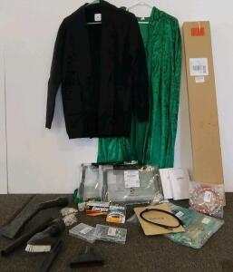 New original package women's clothes and cape, home goods, charging cables, and more